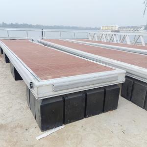 Buy cheap Black or Customized 15 Years Floating Docks with 350kgs/m2 Loading Capacity product