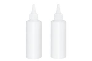 200ml Pointed Mouth Squeeze Bottles Sub Packaging For Skincare Hair Dye Oil