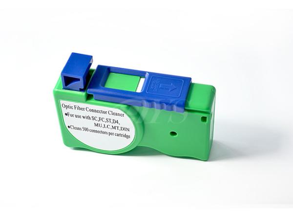 Quality Environmentally Friendly Fiber Optic Connector Cleaner Green Tape Cassette for sale