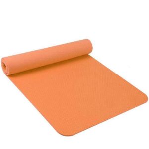 China Personalized Portable Eco Friendly TPE Yoga Mat Custom Logo on sale
