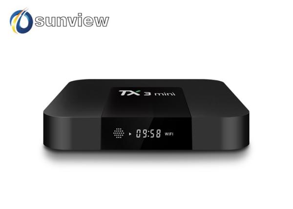 Quality 4K Quad Core Android Tv Box  RJ45 Ethernet Port Built - In Wifi Access for sale