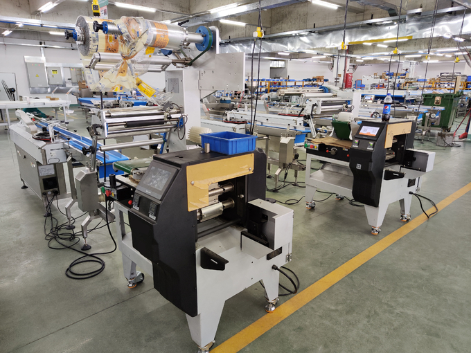 Dumplings Automatic Packaging Machine 6.5Kw Play Dough Packaging Equipment