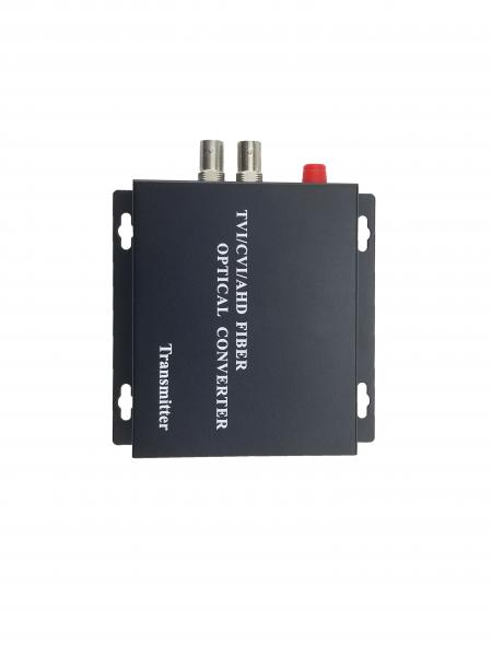 Quality video to fiber optic converter 16chs 1080p Video Converter Coaxial cable audio transmitter receiver for sale