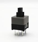 6P DIP 8.5x8.5 Lock And Non Lock Push Button Micro Key Switch
