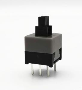 China 6P DIP 8.5x8.5 Lock And Non Lock Push Button Micro Key Switch on sale
