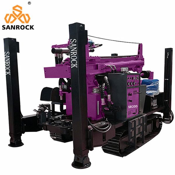 Portable Hydraulic Water Well Drilling Rig Rotary Borehole Water Drilling Machine