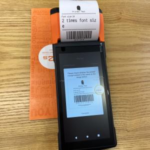 Buy cheap Sunmi T5940 NFC Android Mobile POS Label Print for QR Code Payment product
