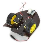Double-layer Robot Car Chassis With Two Deceleration DC Motor