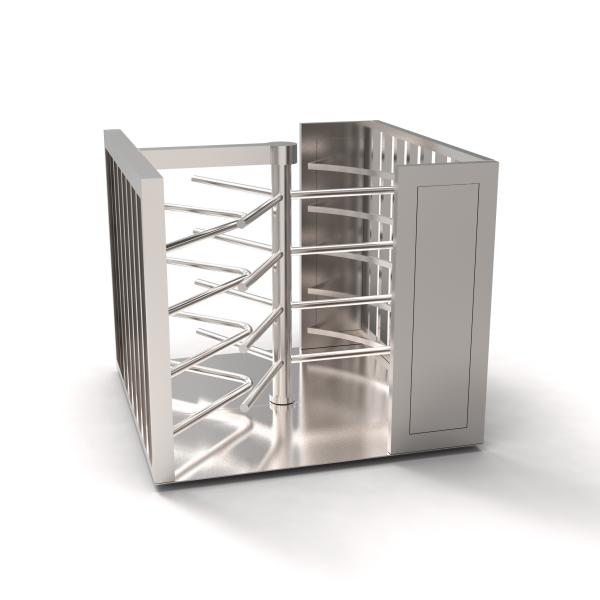 Zento OEM ODM Access Control System Waist Height Turnstile Gate with CE &Rohs