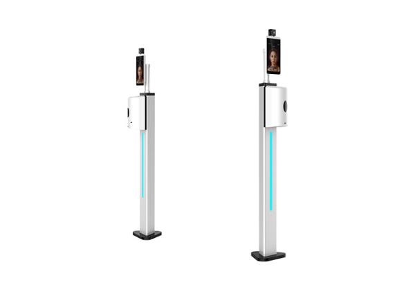 Quality 0.3m Face Recognition Thermometer automatic hands free soap dispenser for sale