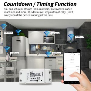 Smart Home Wireless Wifi Smart Switches SDK 10A
