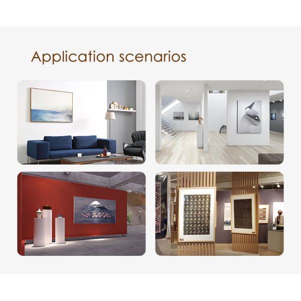 Wall Mounted 4K Photo Digital Frame Wifi 65 Inch