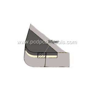 Buy cheap Wiper PCBN Turning Inserts / Heat Resistant Alloys Carbide Turning Tools product