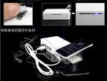 COMER Security Display acrylic Holder Clear Tablet Pc Stand with alarm system