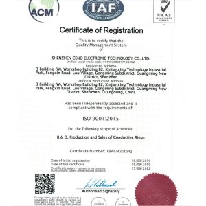 CENO Electronics Technology Co.,Ltd Certifications