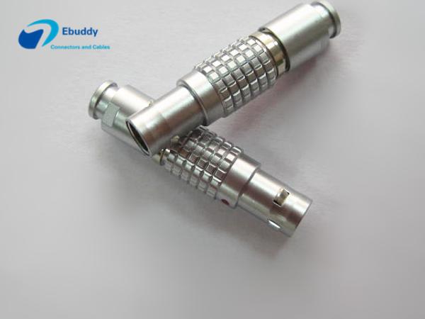 Quality Miniature Circular Connectors Lemo Compatible 9 Pin FGG 0B Size , Circular Cable Connectors for sale