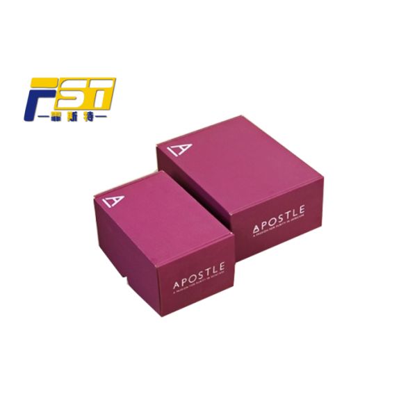 High Durability Colored Corrugated Boxes , Matt / Gloss Lamination Kraft Carton Box