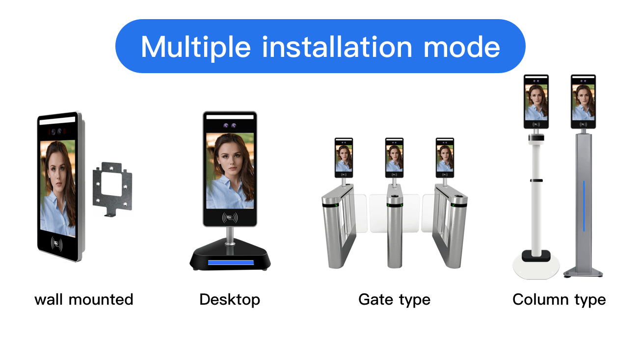 1.5M Face Scanner Attendance System Biometric Time Attendance Machine
