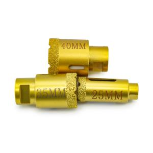 China 100mm Rock Drilling Bit Vacuum Brazed Diamond Core Drill Bits for Porcelain Tile Ceramic on sale