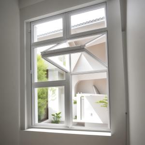Home Aluminum Fold Up Windows Panels Glass Sliding Bifold Windows