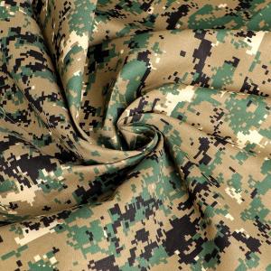High Performance Camouflage Print Fabric For Shoes Woven Technics