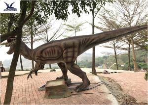 Giant Dilophosaurus Model Outdoor Dinosaur Yard Art Customize Color / Size