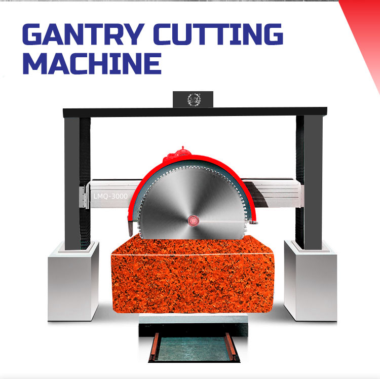 Max Cutting Length 3200mm LINSING Marble Block Cutting Machine for Granite Service