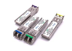 Dwdm Sfp Optical Single Mode Transceiver , Gigabit Sfp Module 1.25gbps 120km