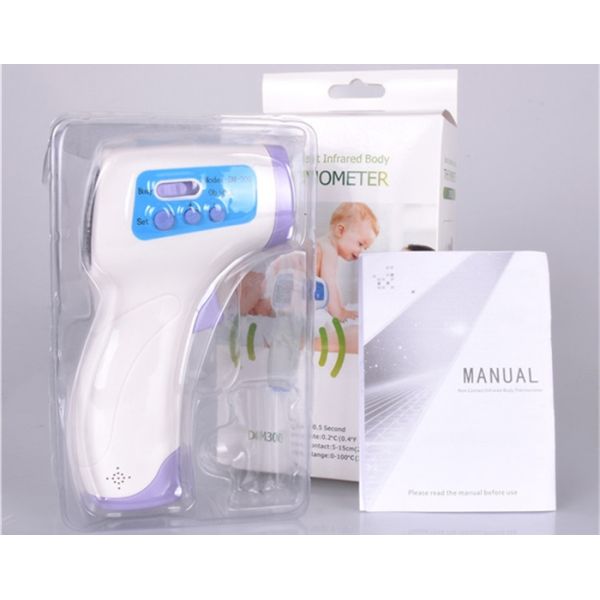 Digital Laser Medical Forehead And Ear Thermometer Non Contact Household