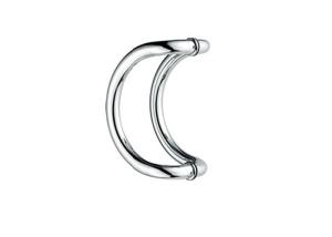 Buy cheap SS201 SS304 Large Glass Door Handles , Hotel External Door Handles Customized Size product