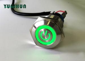 Buy cheap Self Locking LED Metal Push Button Momentary Power Switch Good Press Performance product