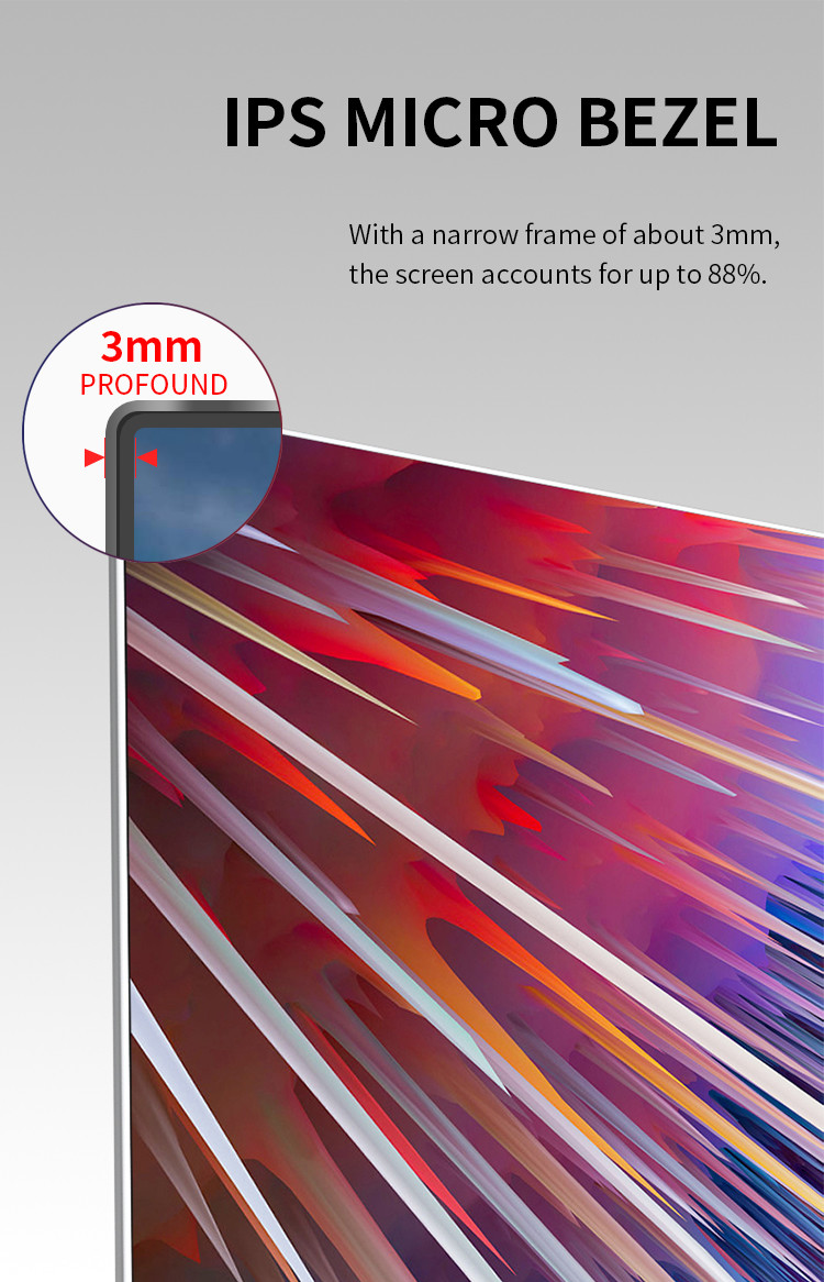 Touch Screen Monitor Frame 3mm Core I7 PC Hidden Camera