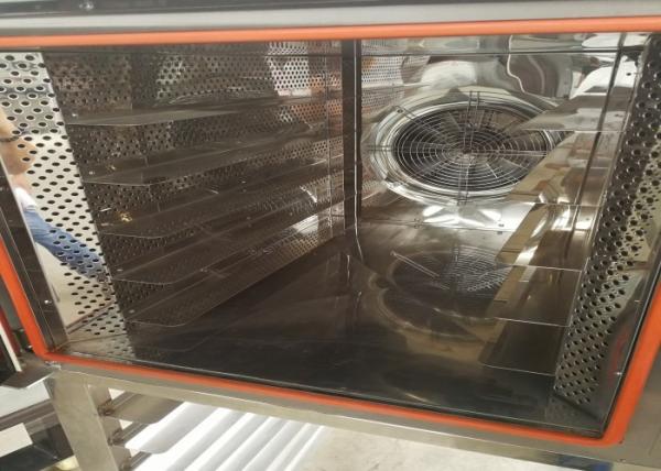 Quality High Efficiency Gas Bakery Convection Oven Ten Trays Automatic Timer System for sale