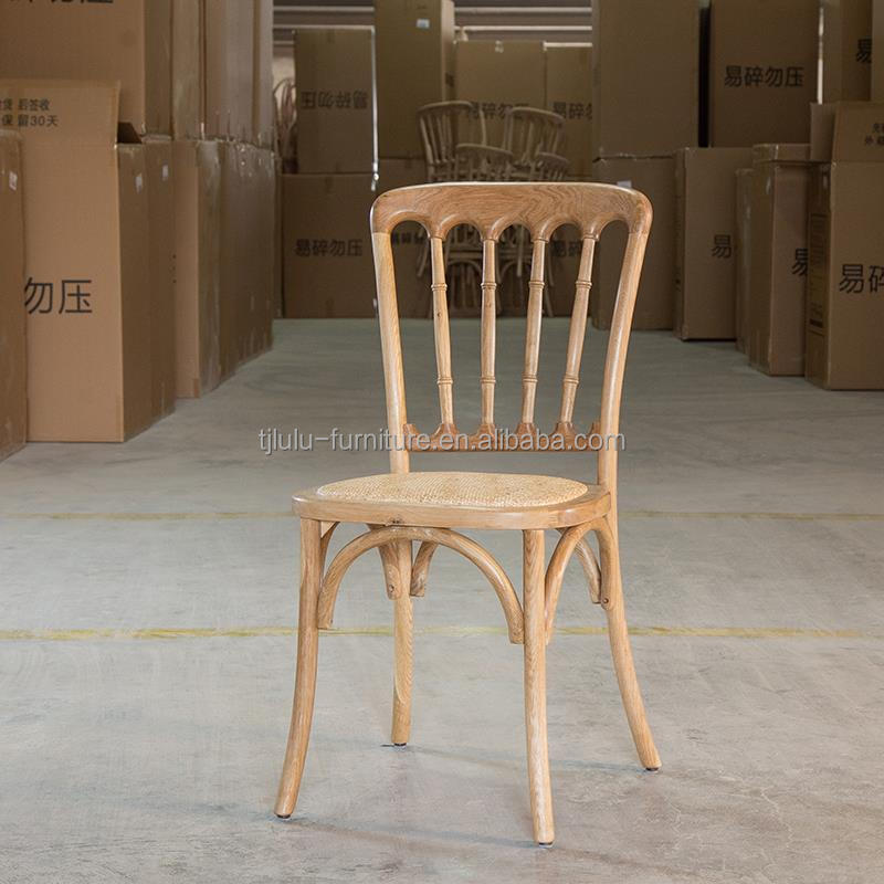 OEM Service Accepted Modern Solid Wood Rattan Chair for Restaurant in Nordic Style