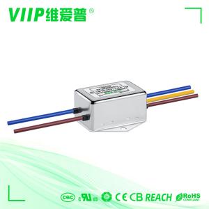 Buy cheap High Frequency Range 150 KHz To 30MHz Single Phase EMI Filter with Impedance≤1.5Ω and Insulation Resistance≥100MΩ product