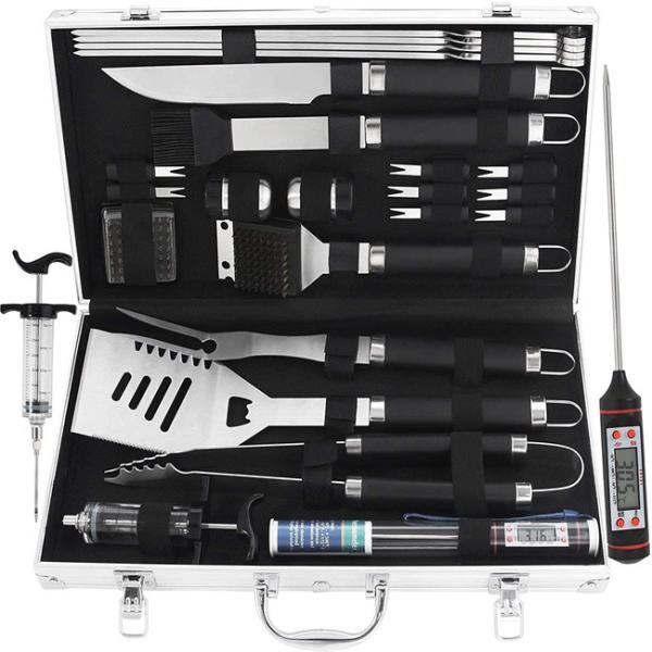 Quality Multipurpose Bbq Grill Tool Set Elongated Odorless Extra Thick for sale