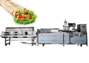 China 400mm Adjustable Touch Screen Chapati Making Machine 1500pcs/hour on sale