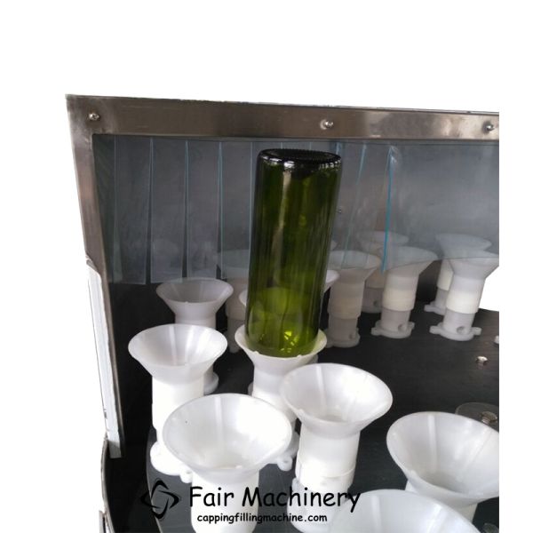 2000BPH 0.3m3/H Water Bottle Washing Machine , 0.75KW Automatic Jar Washing Machine