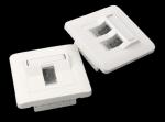 Indoor CAT5/CAT6/CAT7 Hybrid Panels Maximizing Socket Size and RJ45 Sockets for