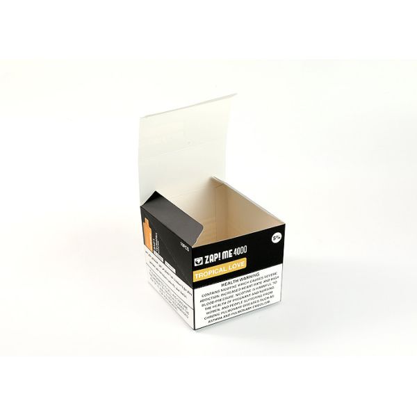 Custom Logo Foldable Packaging Box Mattle Lamaniation Paper Card Box 0.35mm