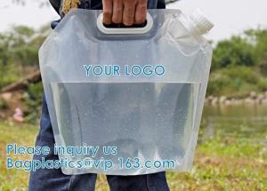China Collapsible Water Container Bag, Storage Jug, Sport Camping Riding Mountaineer, Freezable on sale