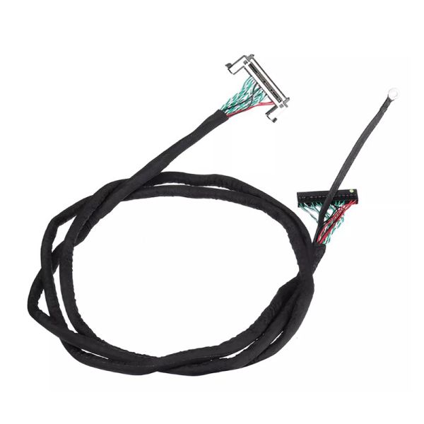 30 Pin Laptop LCD LVDS Cable 30p 20473-30P-FI-XB30S JAE Connector Silver Terminal