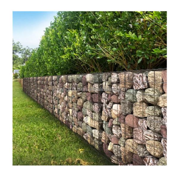 Garden Decor 4mm Diameter Customized Welded Gabion Box with Rust-Resistant Coating