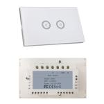 1-4 Gang Timing Touch WIFI Remote Control Switch Fire Restriction PC Panel