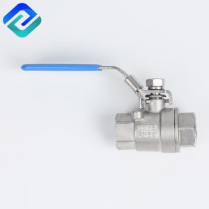 Buy cheap PN16 Stainless Steel 2 Threaded Ball Valve 1000PSI Food Grade product