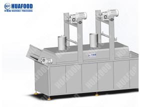 China Sweet Potato Chip Automatic Fryer Machine 30KW Automatic Lifting System on sale