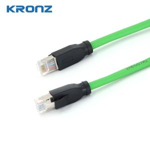 China RJ45 Connector Dual Shielded 24AWG Waterproof IP20 RJ45 Ethernet Connector on sale