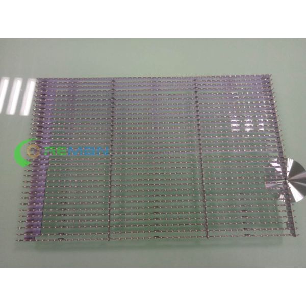 Full Color Transparent LED Video Wall Advertising Stage Performance On Building Wall