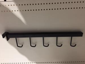 Supermarket Shelf Hook Beam Shelf Hook Display Metal Single Line