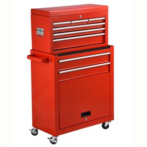 Buy cheap Swivel Wheels 8 Drawer Rolling Tool Chest product